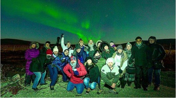 Aurora Boreal. Foto: @auroraborealgeotrip