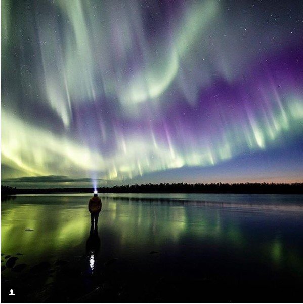 Aurora Boreal. Foto - @ig_auroraborealis1