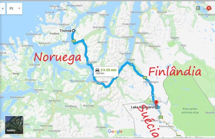 mapa - Em busca da Autora Boreal