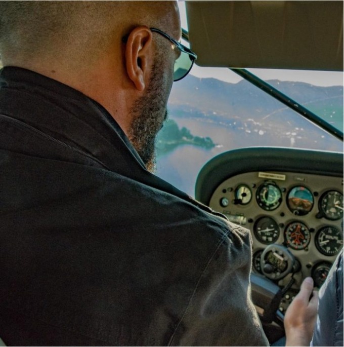 vida de piloto de avião foto